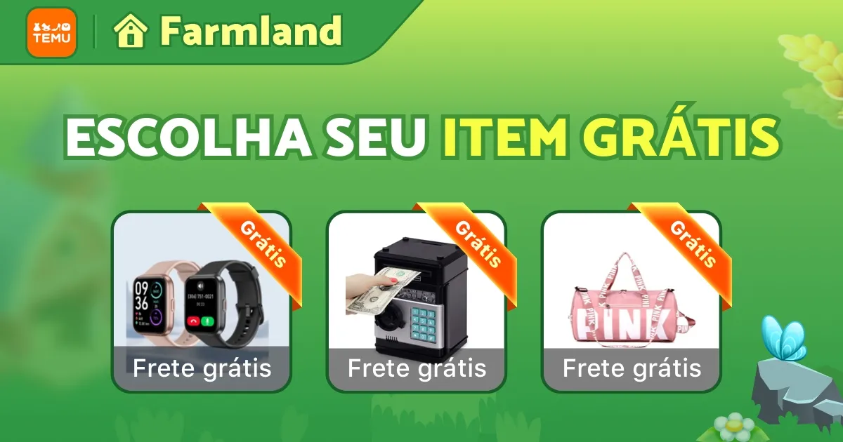 Ganhe 2 Produtos De Graa Na Temu